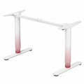 Gambe regolabili elettricamente per scrivania, altezza 71-118 cm, design rotondo, ideali per ufficio e casa, ergonomiche