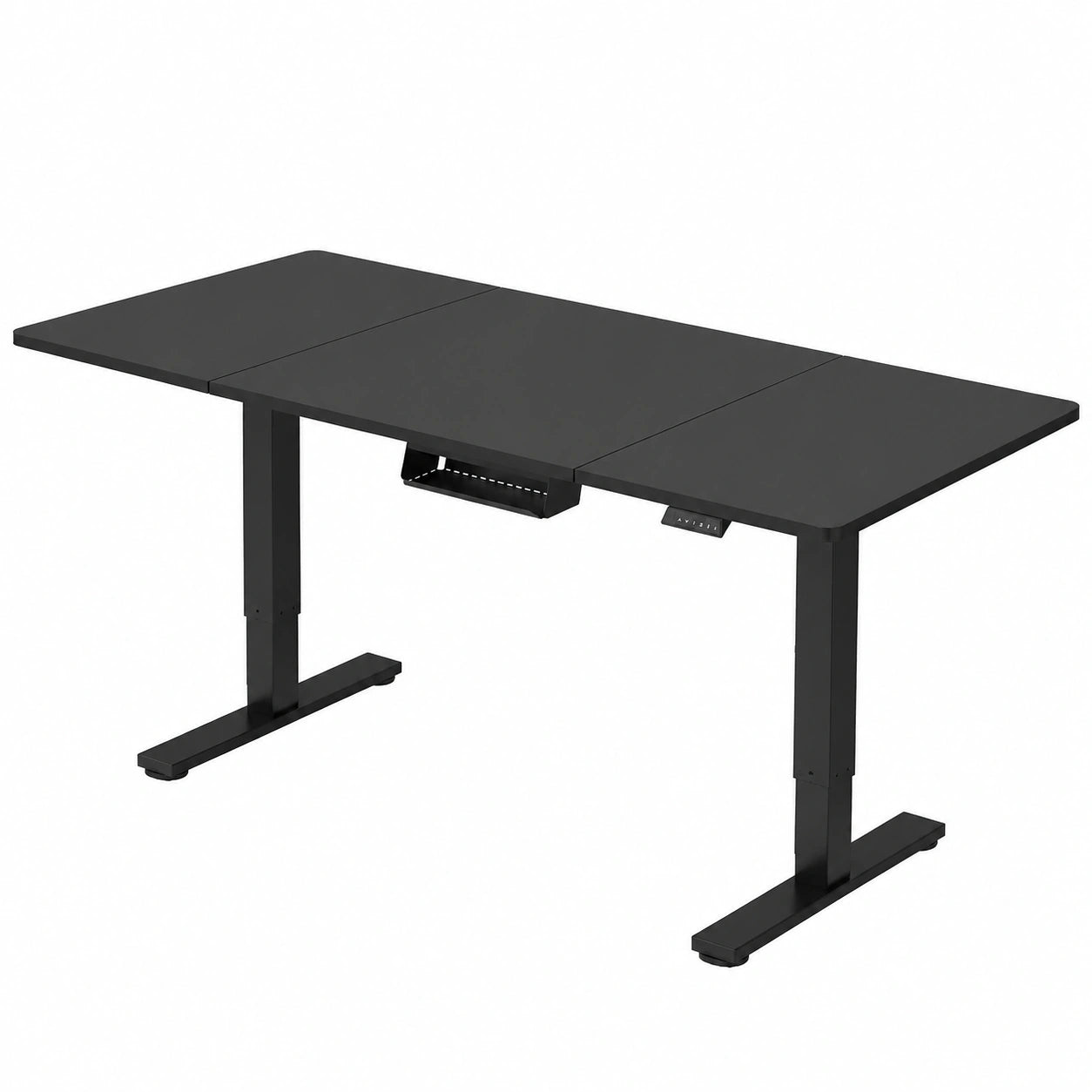 Scrivania Elettrica Regolabile Ergonomica 180x80cm per Ufficio e Casa, Seduta Regolabile, Nero